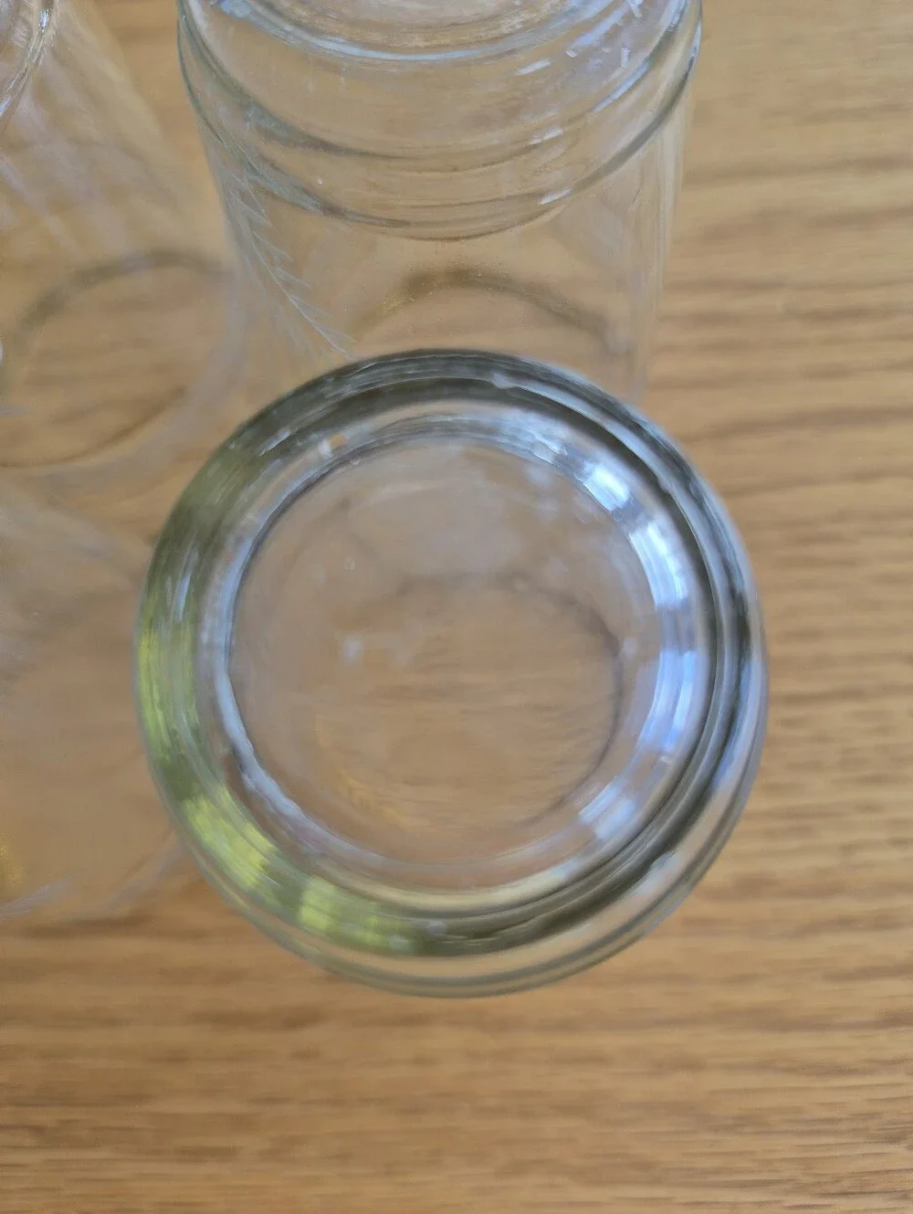 Vtg 1960 Etched Glass Juice Glasses Set of 6 Gold Rim Wheat Pattern Tumblers 4oz